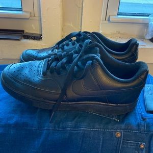 Nike Black uptown’s, Nike waffle blue,white & sky blue bottom - blue timberland